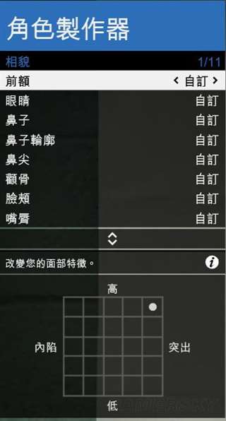 《gtaol》妹子捏脸数据 