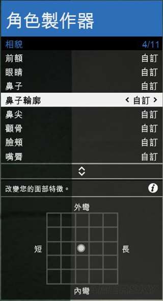 《gtaol》妹子捏脸数据 