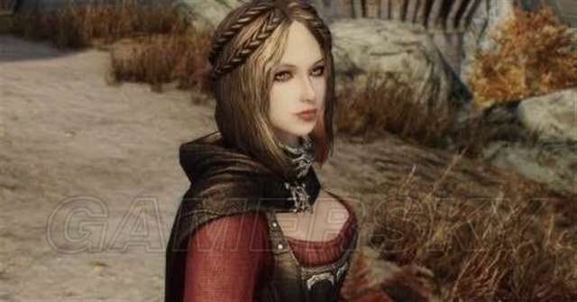 上古卷轴5原版第一美女 原版NPC美女