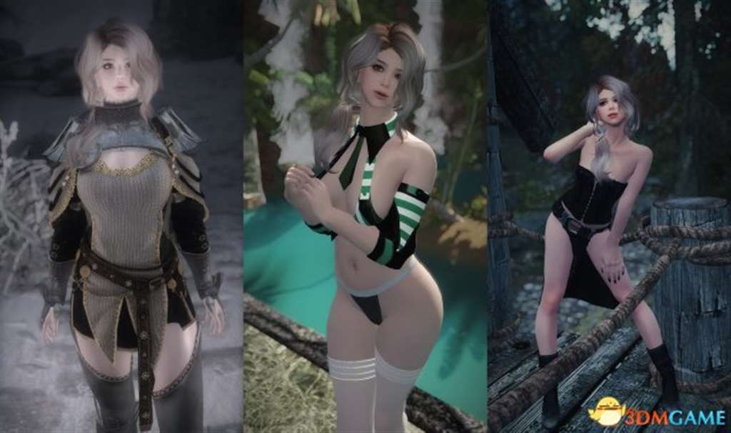 上古卷轴5银发克洛伊女战士独立随从mod 需要的玩家不要错过哦！