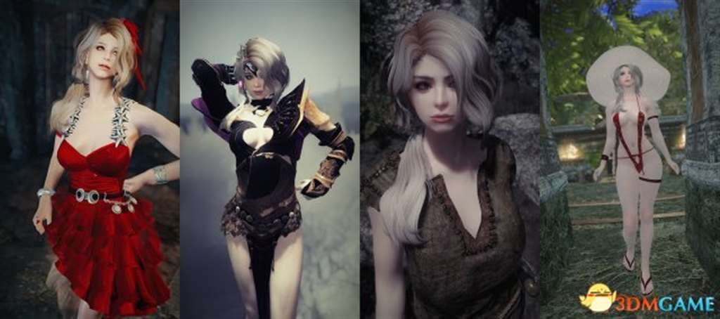 上古卷轴5银发克洛伊女战士独立随从mod 需要的玩家不要错过哦！