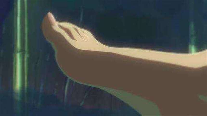 足控新海诚啊！《言叶之庭》简直是一部足控集大成之作！！