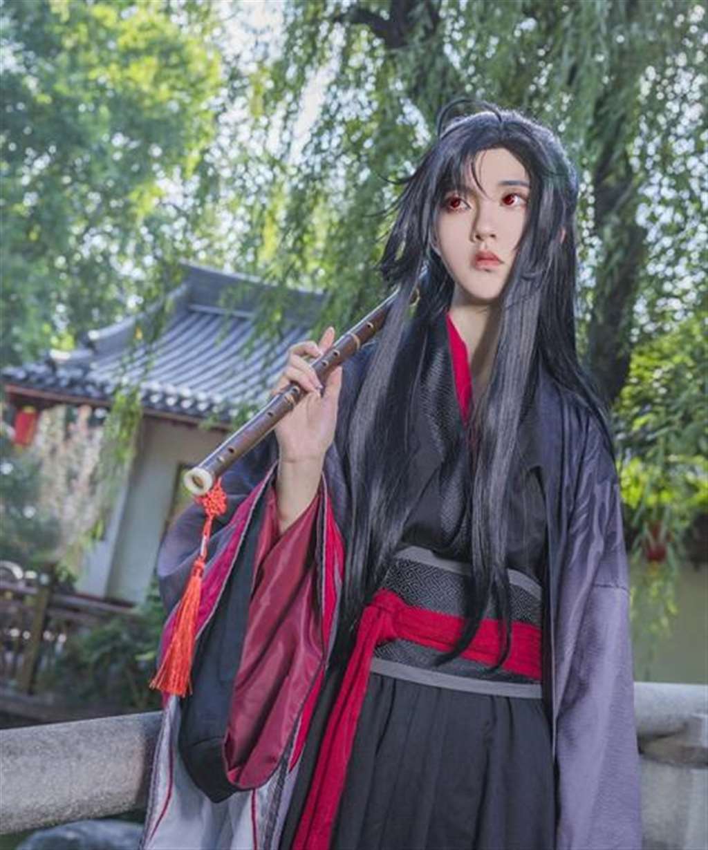 魏无羡cosplay服正版 ,是那个潇洒肆意的魏无羡了!(2)(点击浏览下一张趣图)