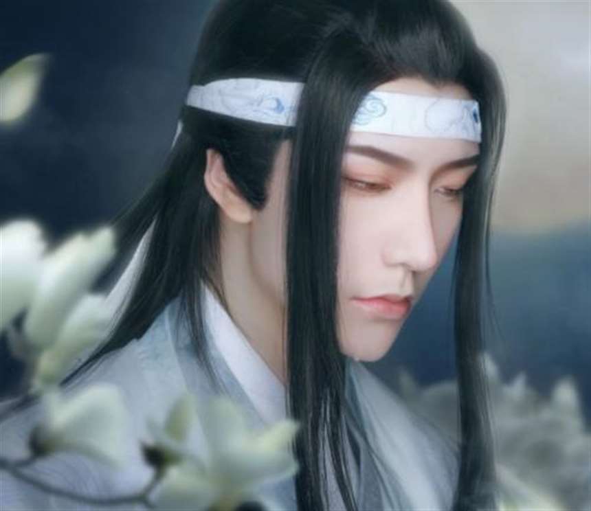 蓝湛cos女 魔道祖师蓝忘机×魏无羡cosplay 忘羡cp的超甜日常(3)(点击浏览下一张趣图)