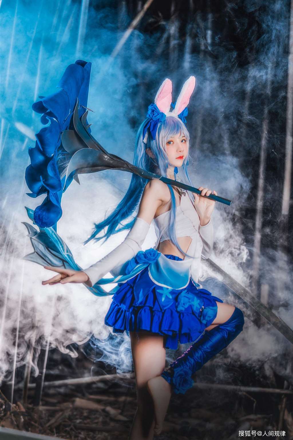 王者荣耀cosplay,公孙离花间舞皮肤唯美写真,桜桃喵冲冲冲