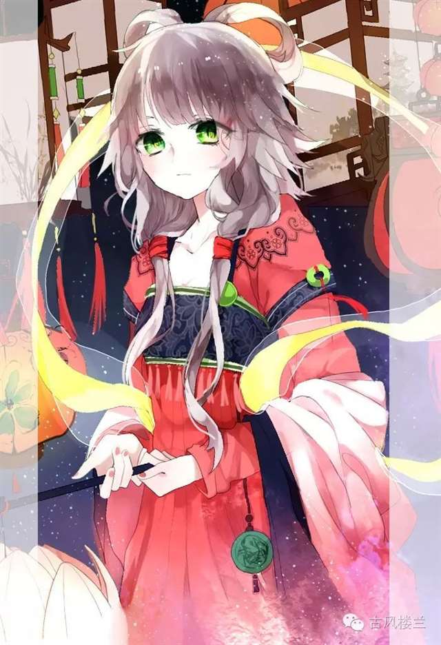 古装美图的洛神天依、天依酱、吃货美少女