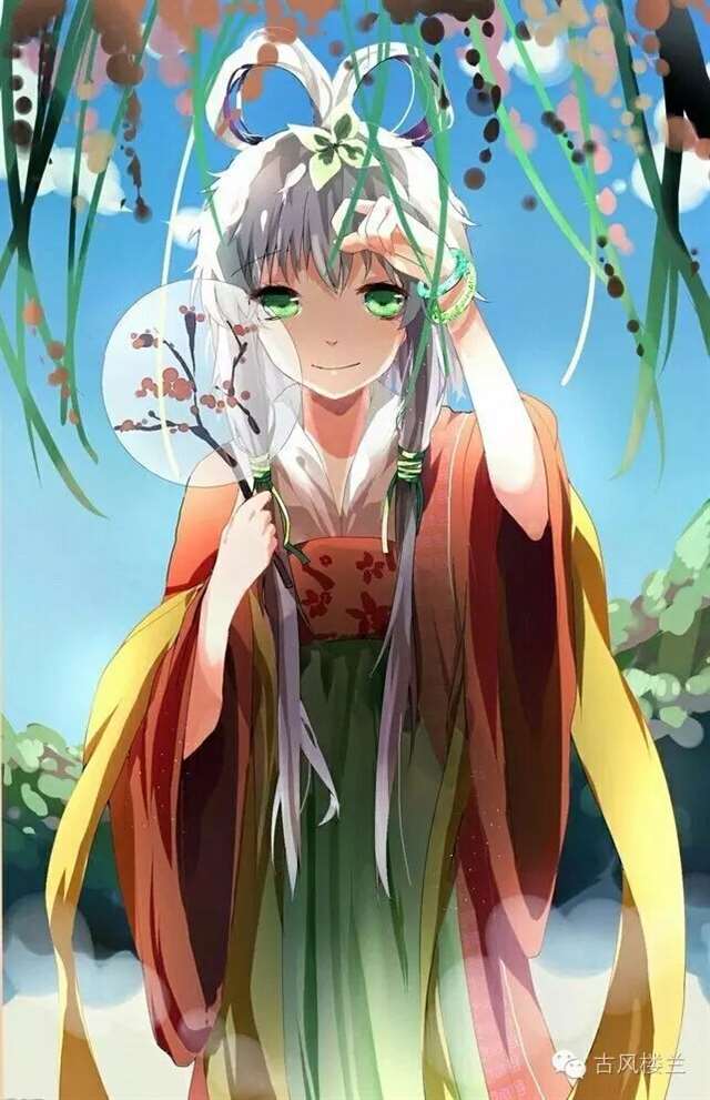 古装美图的洛神天依、天依酱、吃货美少女