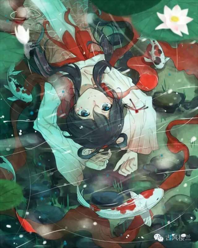 古装美图的洛神天依、天依酱、吃货美少女