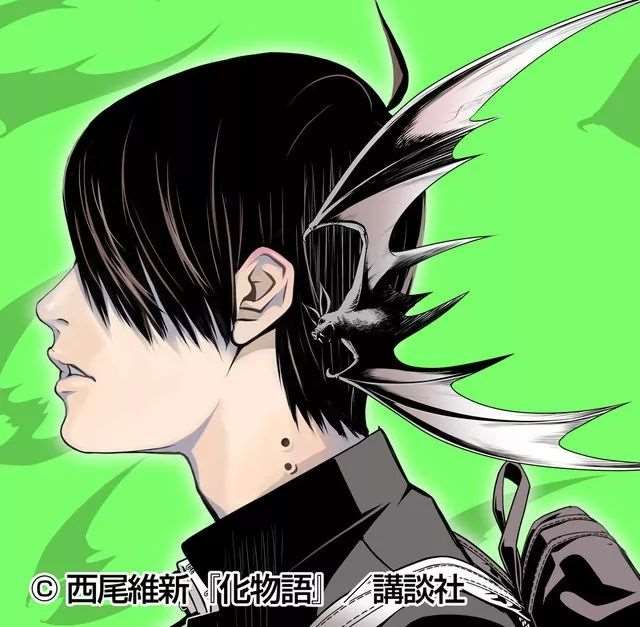 大暮维人担任本作的绘画《化物语》