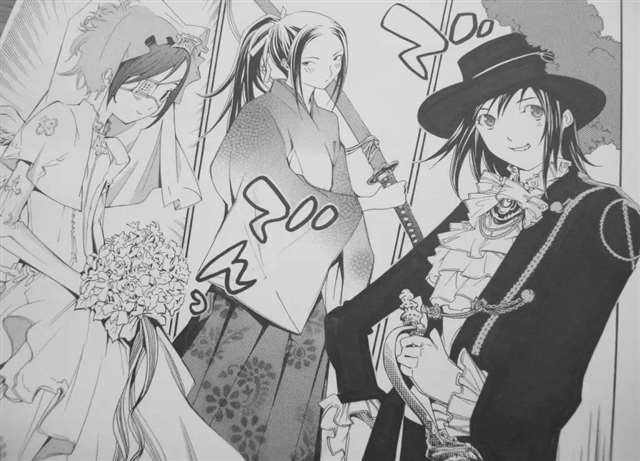 漫画画师大暮维人年轻时的画作