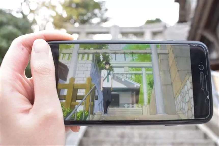 二次元和三次元这样的邂逅好美~