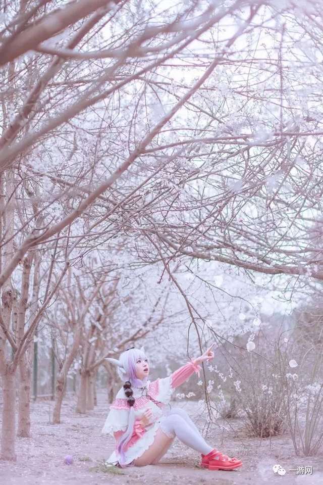 小林家的龙女仆康娜酱的cos图片，太可爱了