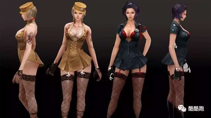 FPS射击游戏女角色的裙底到底有啥