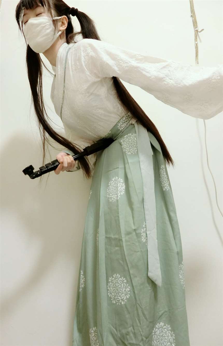 【网红少女】西尔酱—汉服腰