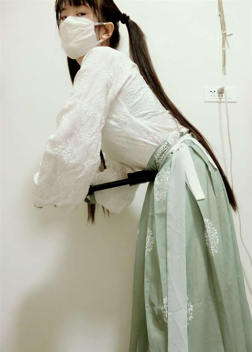 【网红少女】西尔酱—汉服腰