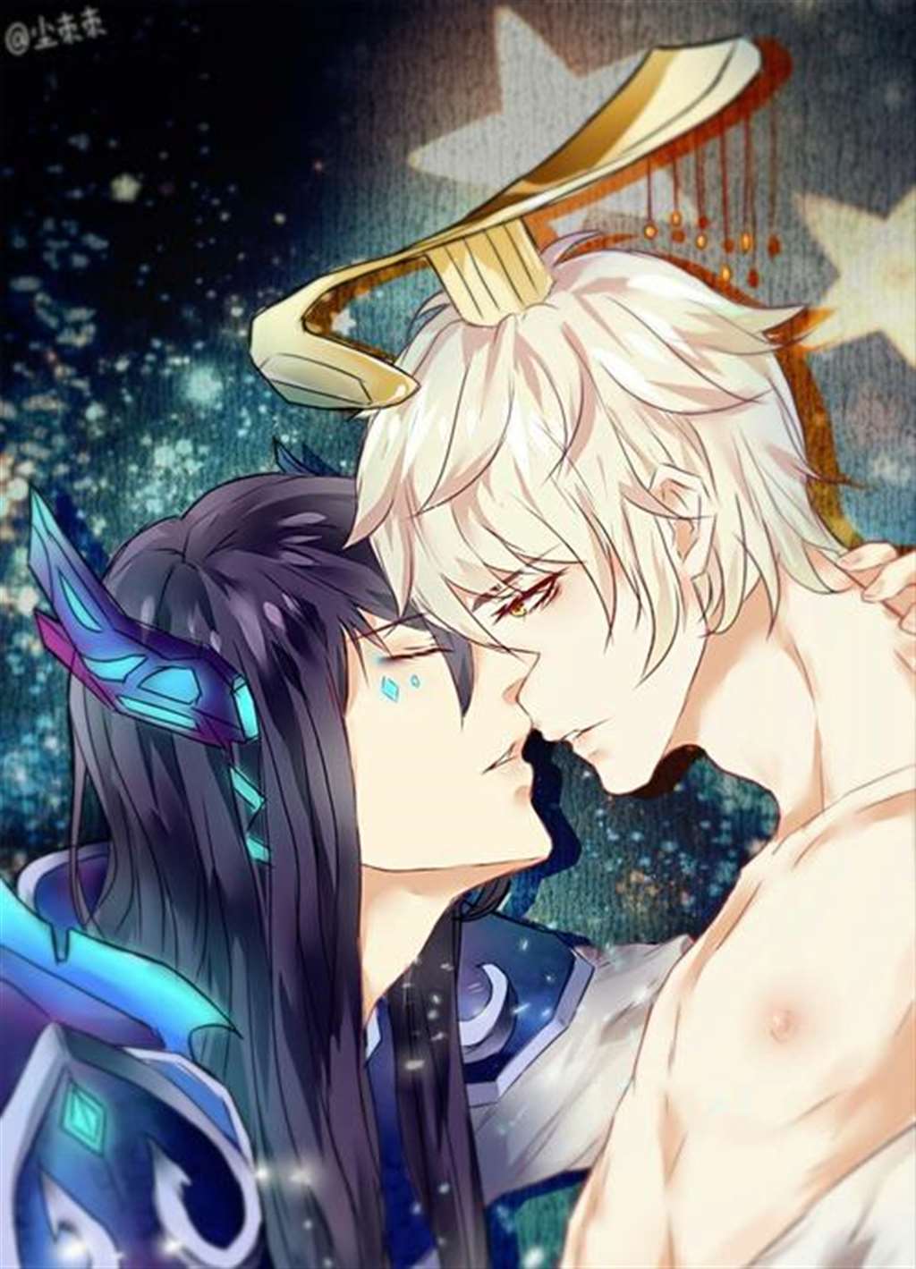 王者荣耀:白起嬴政化身cp