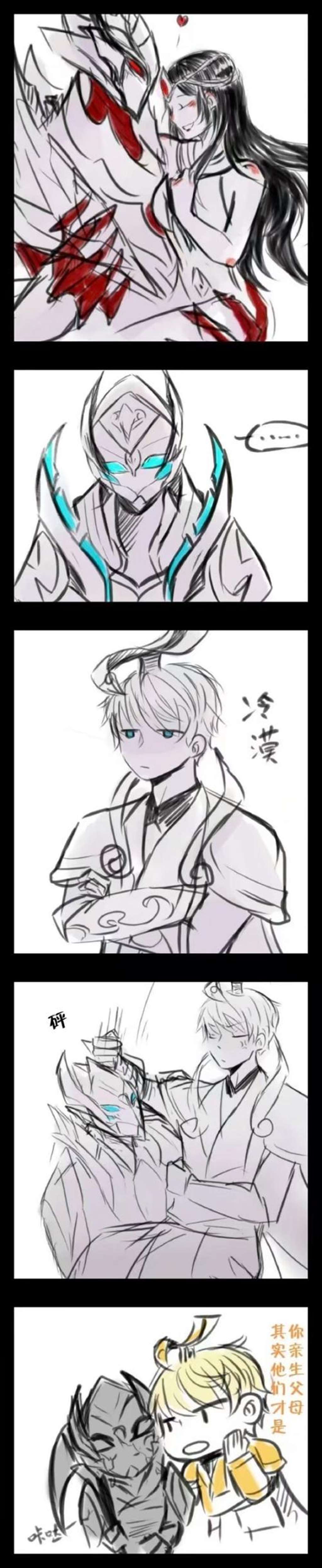 王者荣耀:白起嬴政化身cp