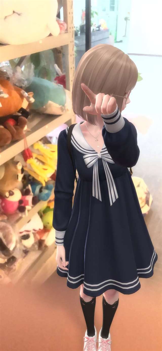 闪耀暖暖裙子下面视角，简直就是猛男必备啊