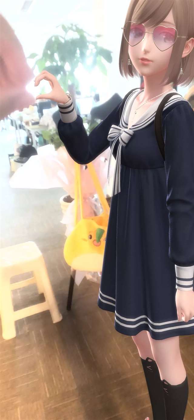 闪耀暖暖裙子下面视角，简直就是猛男必备啊