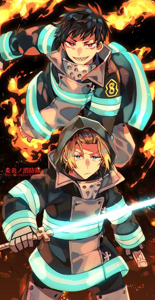  炎炎消防队P站壁纸特辑