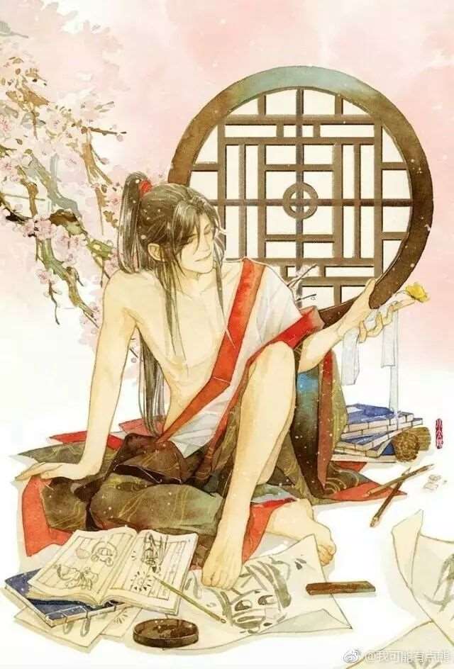 魔道祖师壁纸图集,Q版的蓝二哥哥和羡羡,忘羡~