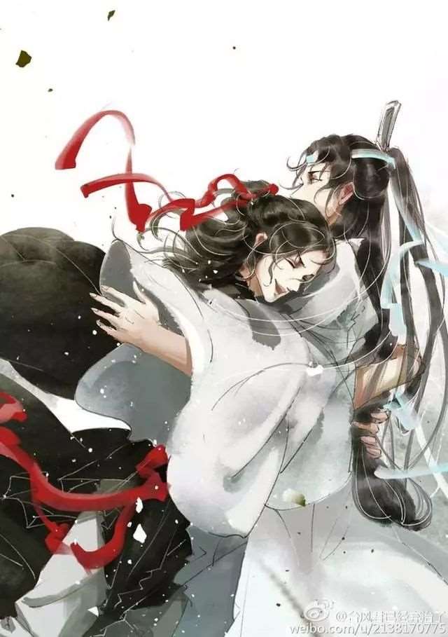 魔道祖师壁纸图集,Q版的蓝二哥哥和羡羡,忘羡~