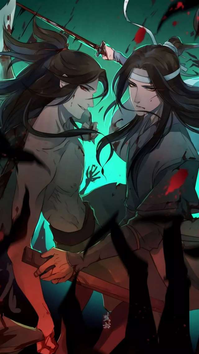 蓝忘机 魏无羡动漫壁纸