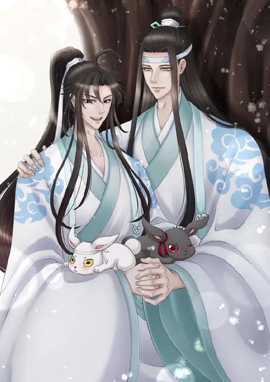 《魔道祖师》当魏无羡换上白衣,婚后忘羡好甜,老祖羡最心疼了!(点击浏览下一张趣图)