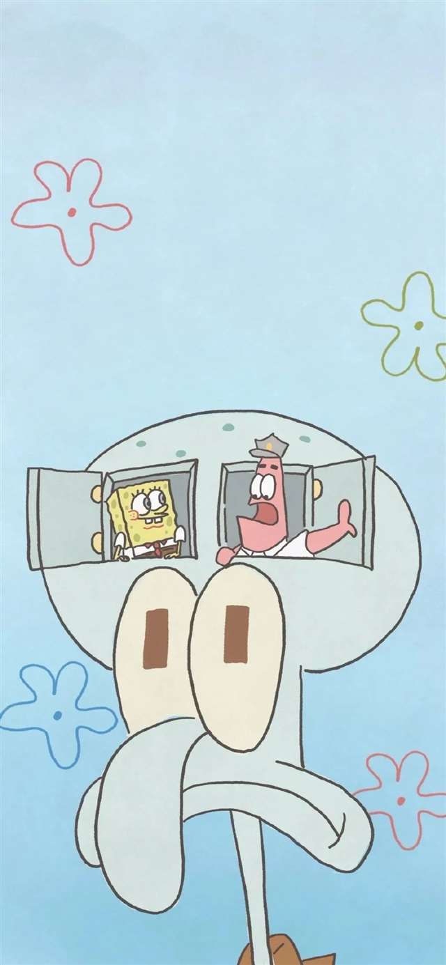 海绵宝宝壁纸  知识智慧如果能比得上友谊 那我宁愿当个白痴