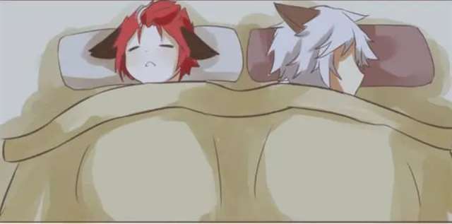 王者荣耀游戏漫画守约和玄策睡觉不老实