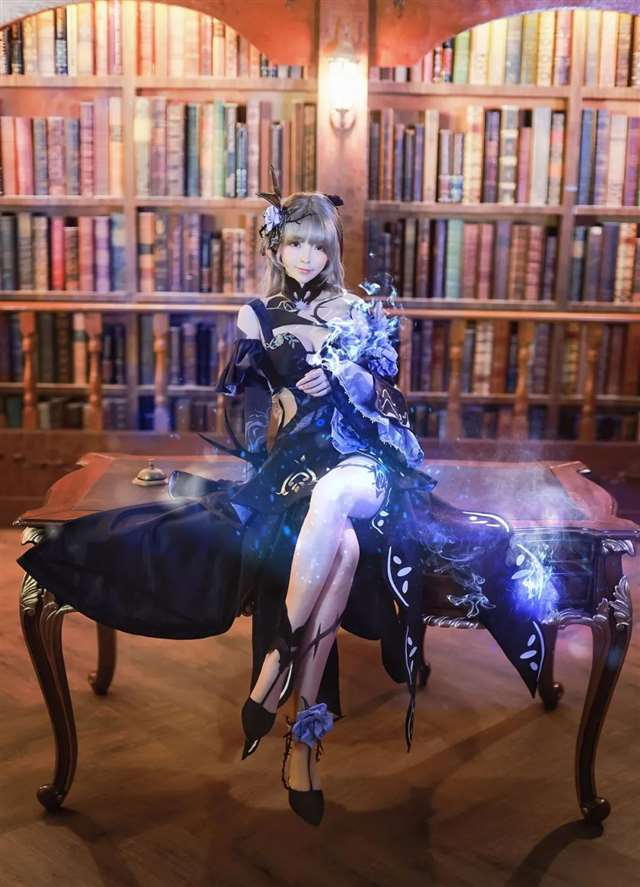 崩坏3 丽塔•失落迷迭,韩国coser小姐姐~