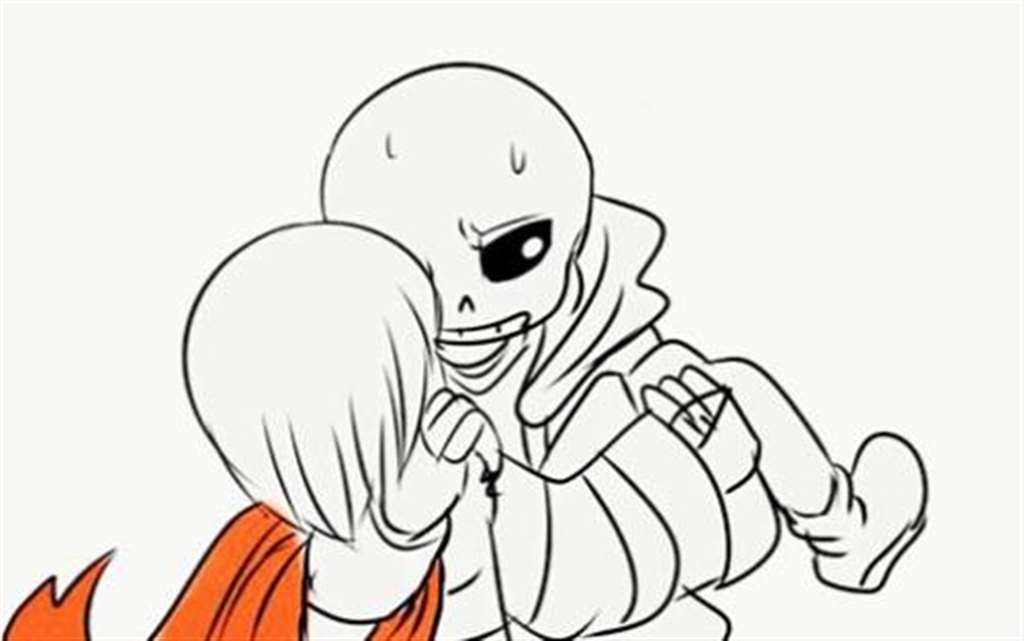 chara x sans 本子 (4)(点击浏览下一张趣图)