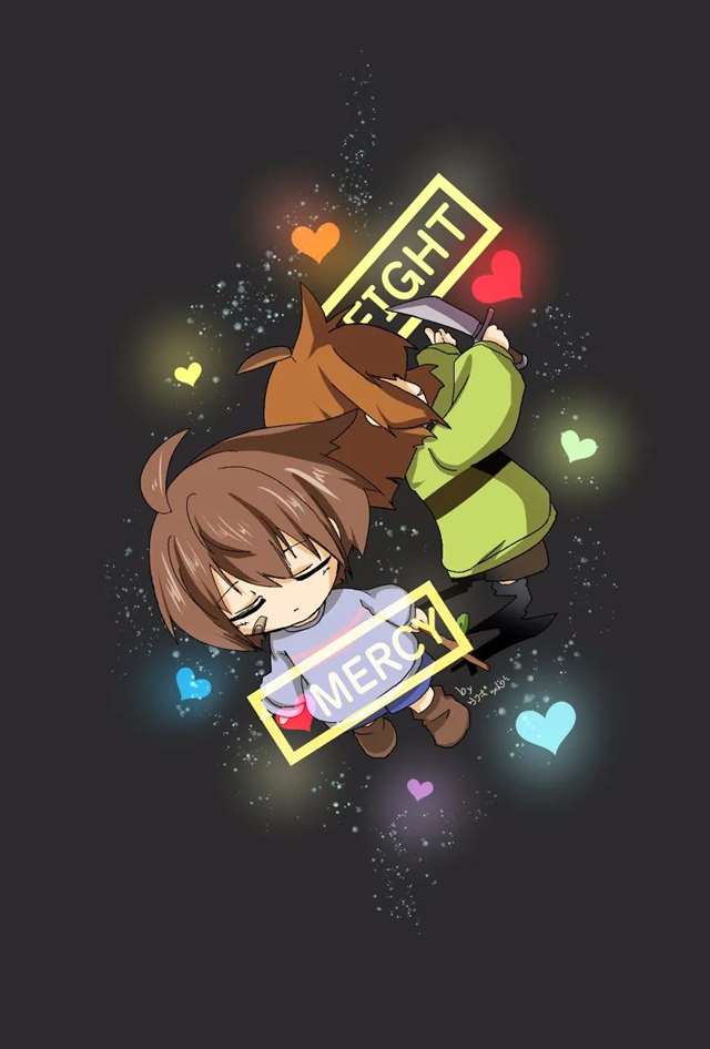 【undertale】传说之下精美人物图包 (frisk&chara篇)