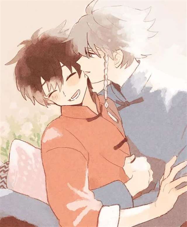  Artist : ふじのPixiv : 3774907 这对cp 太甜了