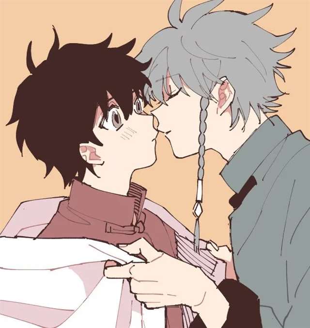  Artist : ふじのPixiv : 3774907 这对cp 太甜了