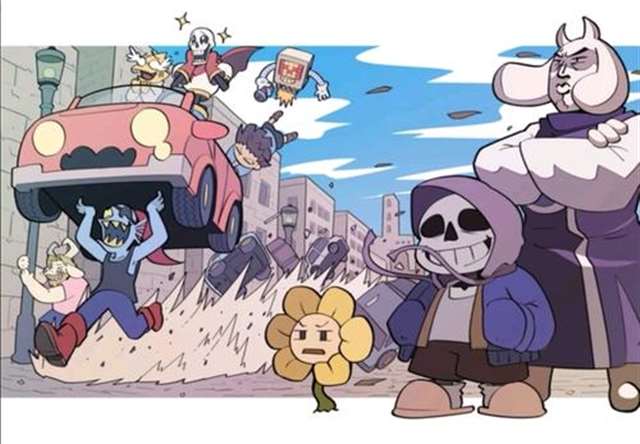 undertale羊妈去衣大图欣赏