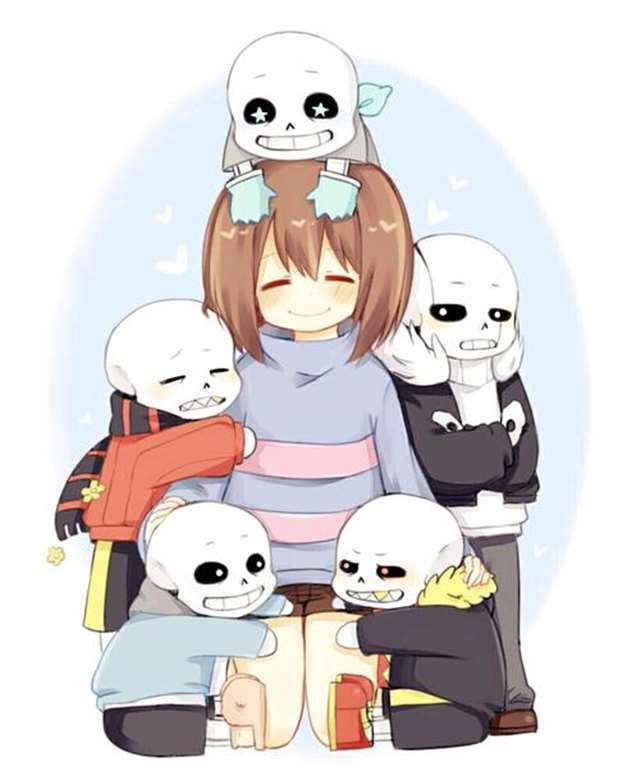 【undertale】传说之下本子之sans往死干frisk 