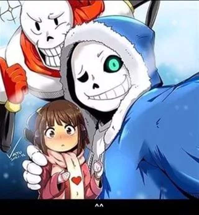 【undertale】传说之下精美人物图包 （Frisk&Sans&Papyrus篇）