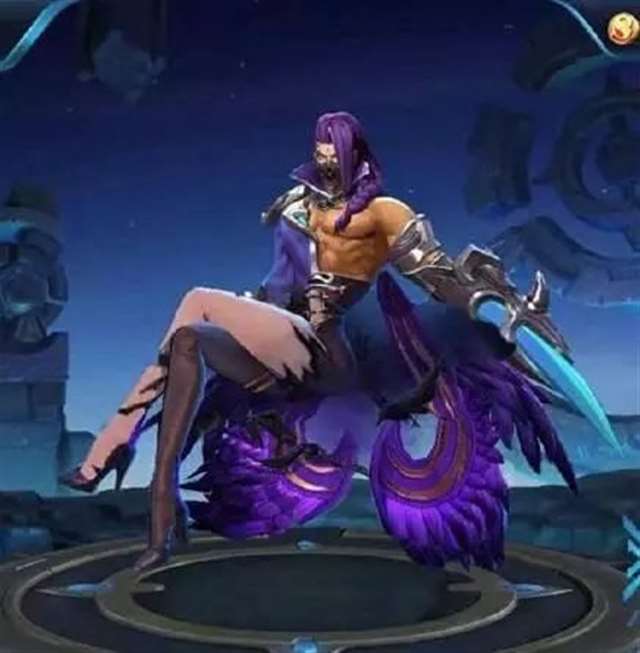 王者荣耀男英雄换上了女英雄的腿