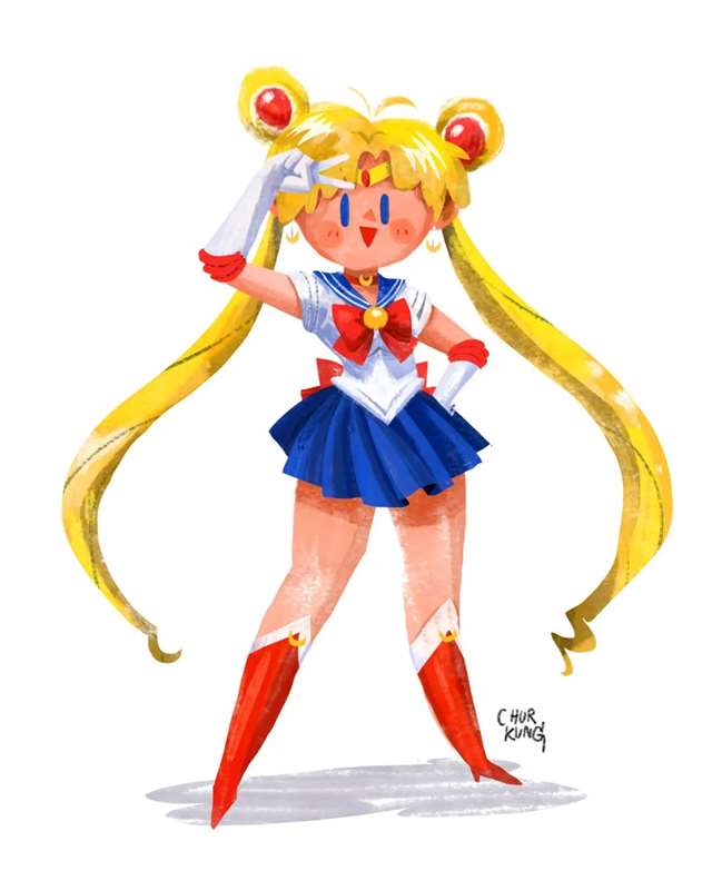 泰国插画师chorkung动漫绘画作品欣赏