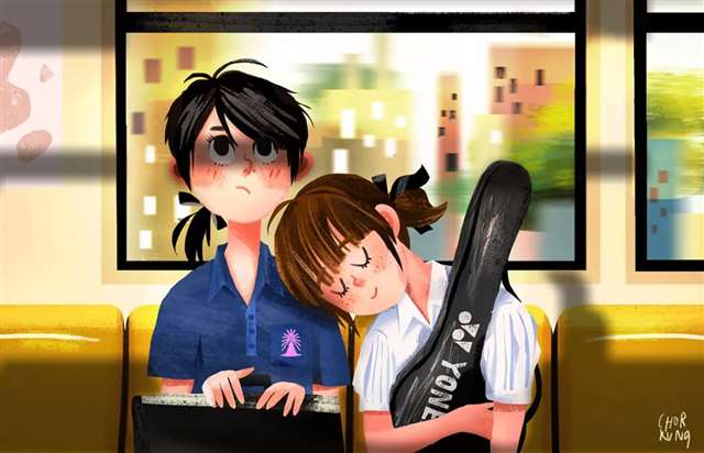 泰国插画师chorkung动漫绘画作品欣赏