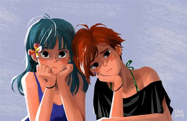 泰国插画师chorkung动漫绘画作品欣赏