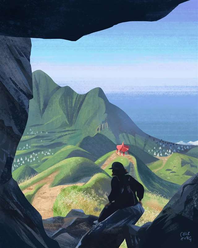 泰国插画师chorkung动漫绘画作品欣赏