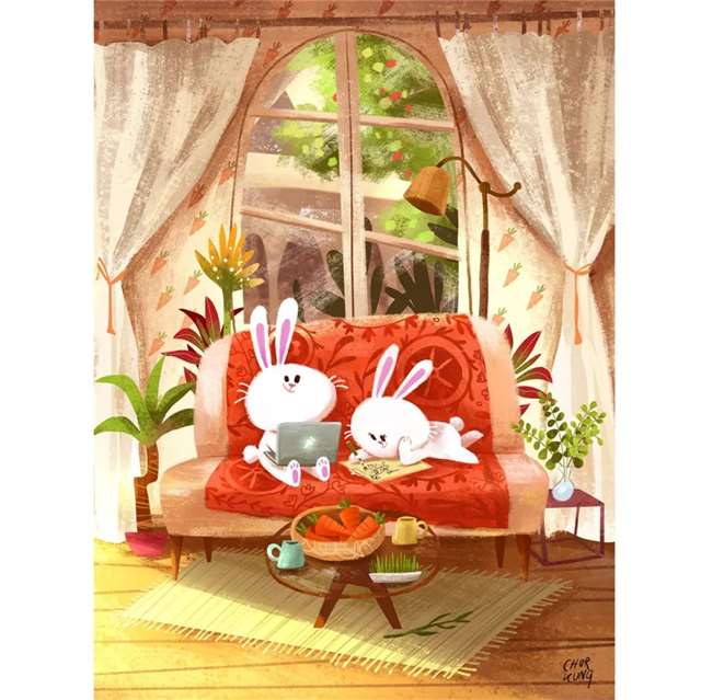 泰国插画师chorkung动漫绘画作品欣赏