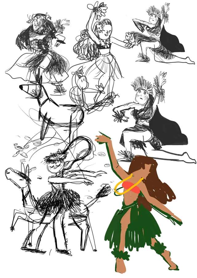 泰国插画师chorkung动漫绘画作品欣赏