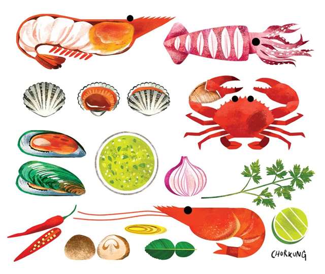 泰国插画师chorkung动漫绘画作品欣赏