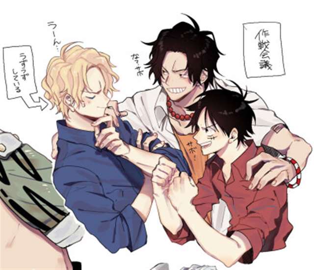 海贼王,萨博和艾斯的不同宠弟方式