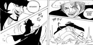 海贼王同人漫：鹰眼x红发漫画帝王受