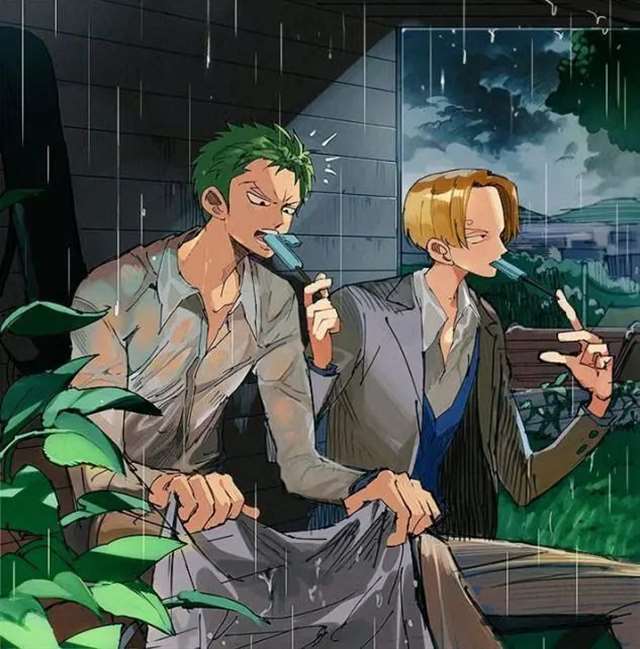 推特画手ルナ( twi：nori31291404)索香的插画 真的好治愈