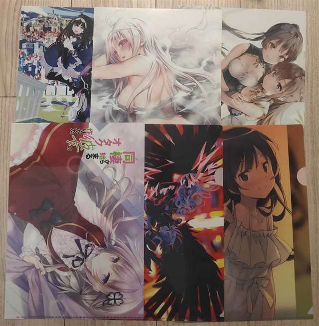 ⑨ cf1768 「となりの吸血鬼さん」 クリアファイル